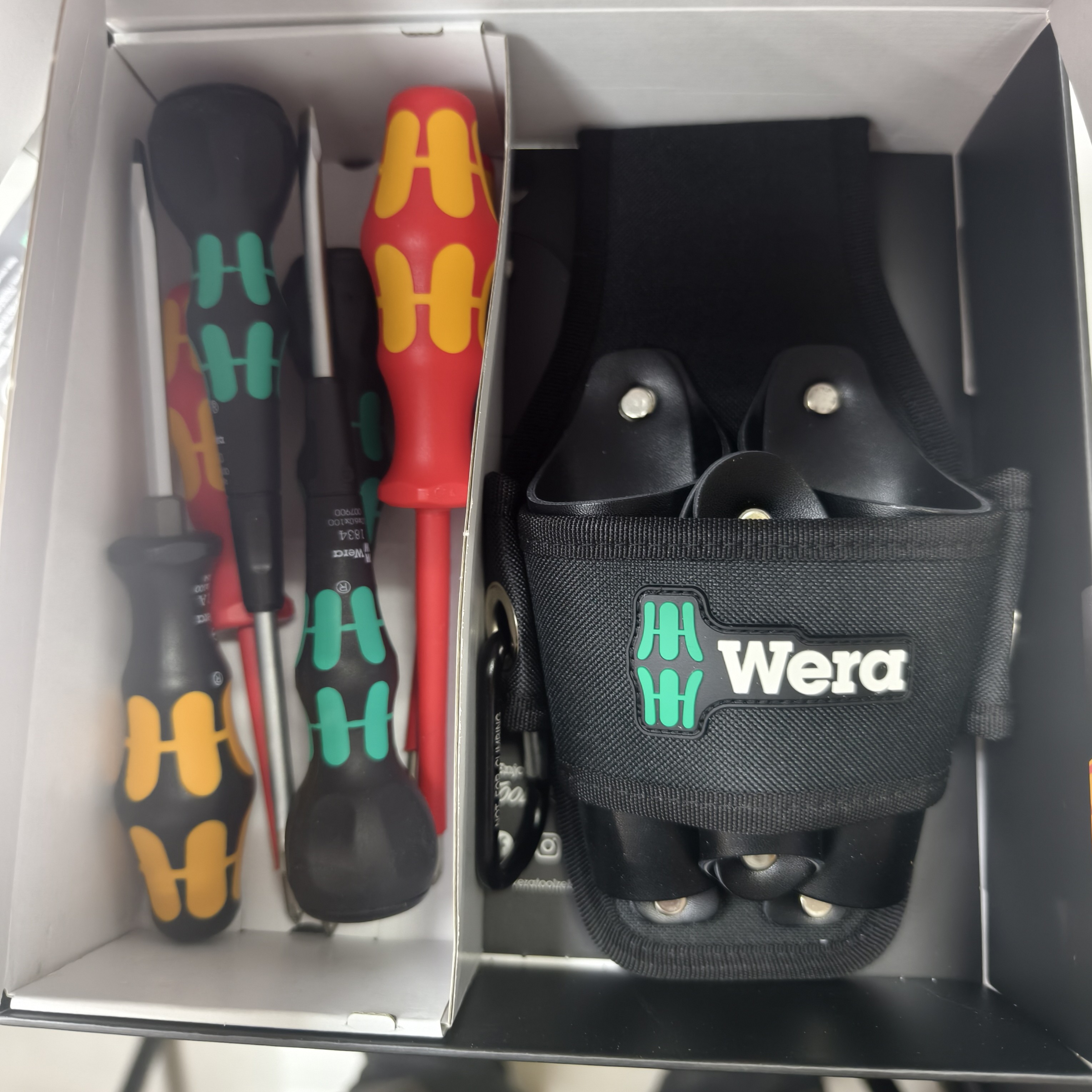 德國 Wera 起子7件組附腰間收納袋 9621