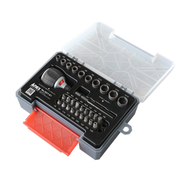 日本 ANEX 安耐適 72齒 28件組 棘輪起子套裝組