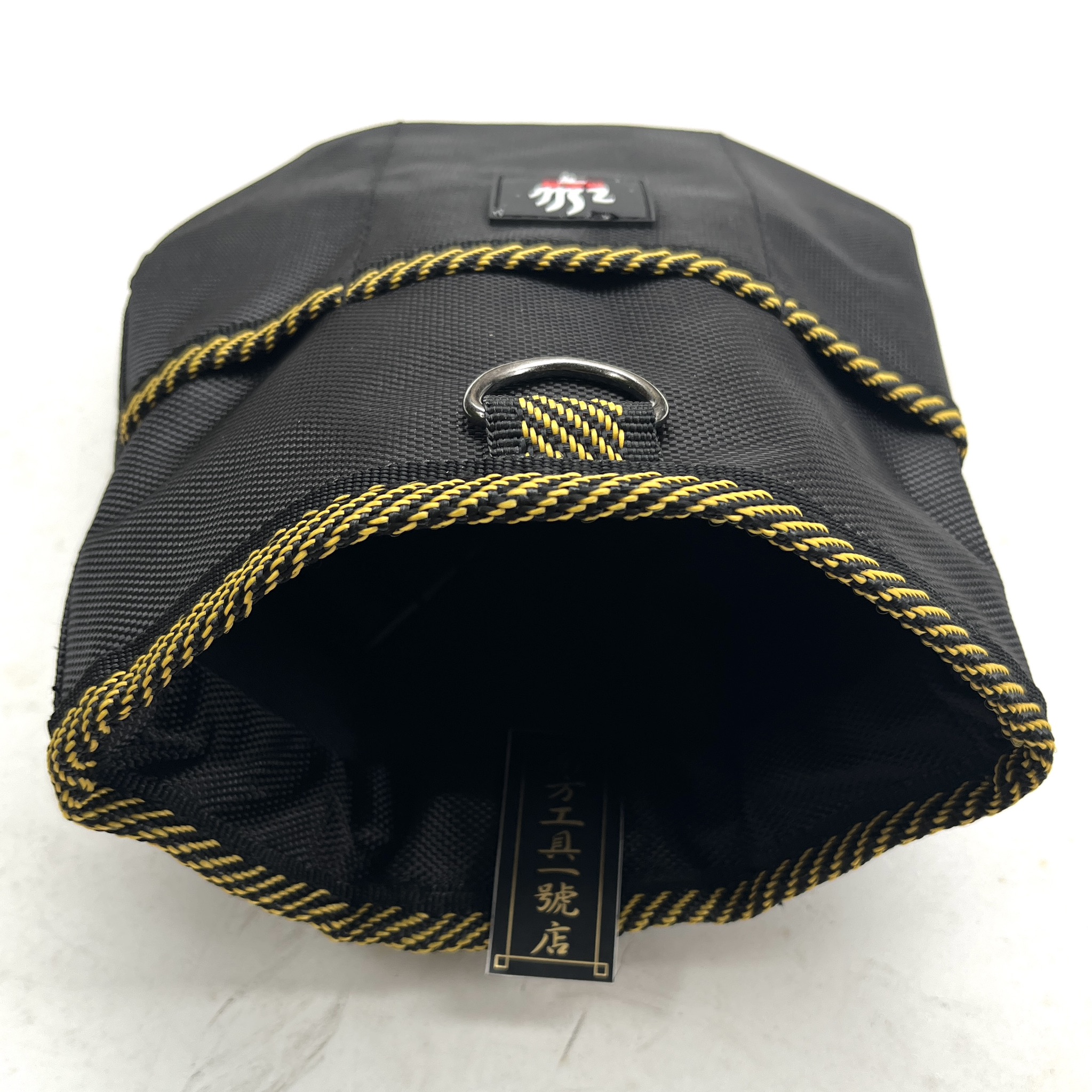 飛天鵝 磁吸 職業級 付背帶 工具腰包 彈片式圓筒工具袋 雙層縫線 防潑水 包包 X-589