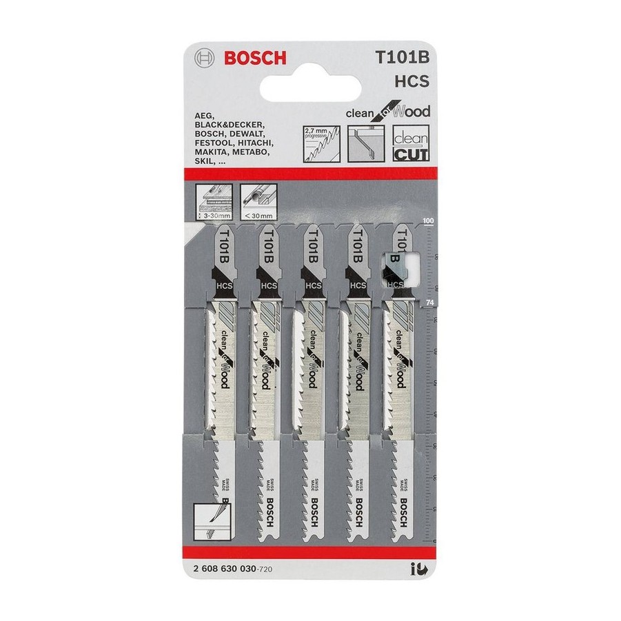 BOSCH 手提線鋸機鋸條 T101B 木用