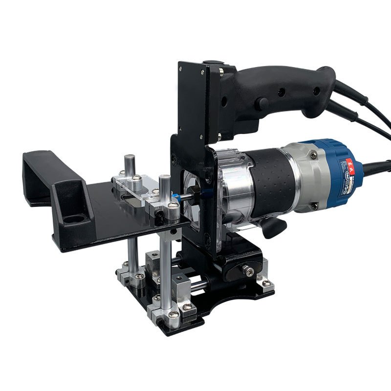 木工 二合一 隱形開槽器 修邊機 模具定位機 開槽機 定位輔助工具